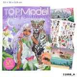 TOPModel Fantasy Stickerworld Book by Depesche