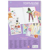 TOPModel Dress Me Up Larger Format Sticker Book by Depesche