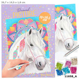 Miss Melody Horse Diamond Picture with sequins by Depesche