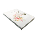 A5 Notebook Unicorn Wildlife Botanical Luxury Lined Notebook by Lola Designs