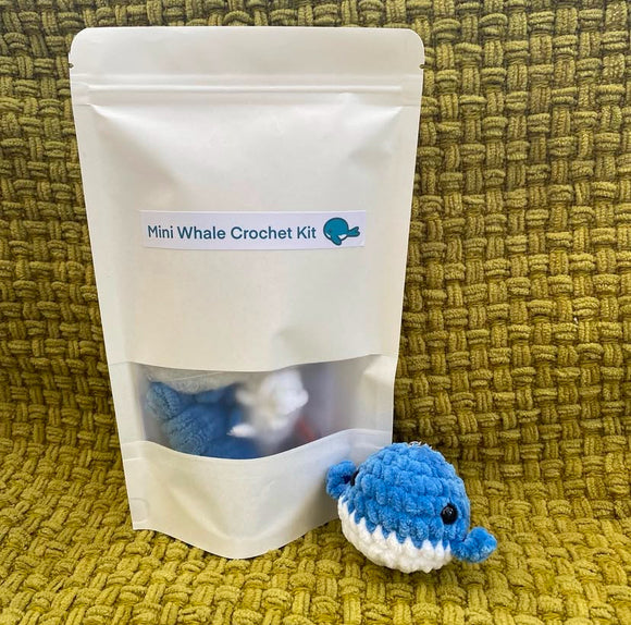 Beginners Crochet Kit - Whale