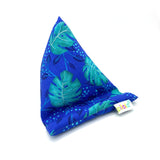 Pilola Techcushion Green Leaves Jungle Print Pattern Pillow Stand Holder Cushion