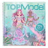 TOPModel Fantasy Dress Me Up Sticker Book by Depesche